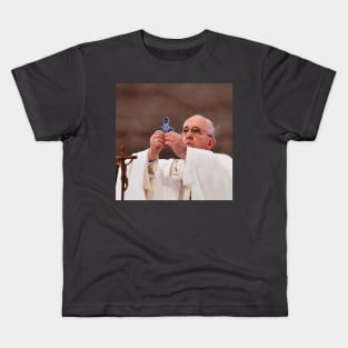 Fidget Spinner Pope Kids T-Shirt